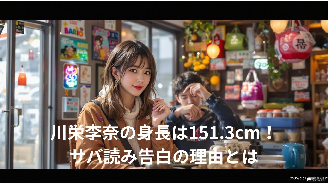 川栄李奈の身長は151.3cm