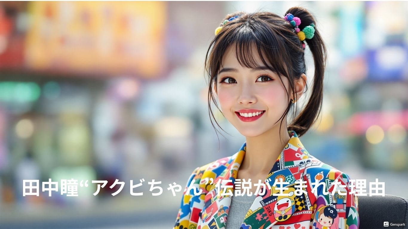 田中瞳“アクビちゃん”伝説