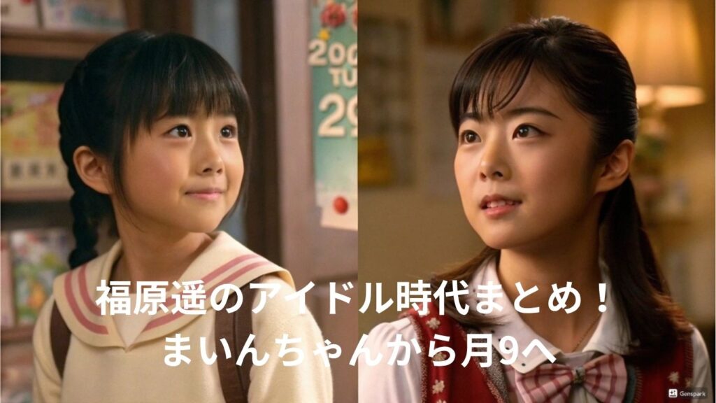 福原遥のアイドル時代まとめ