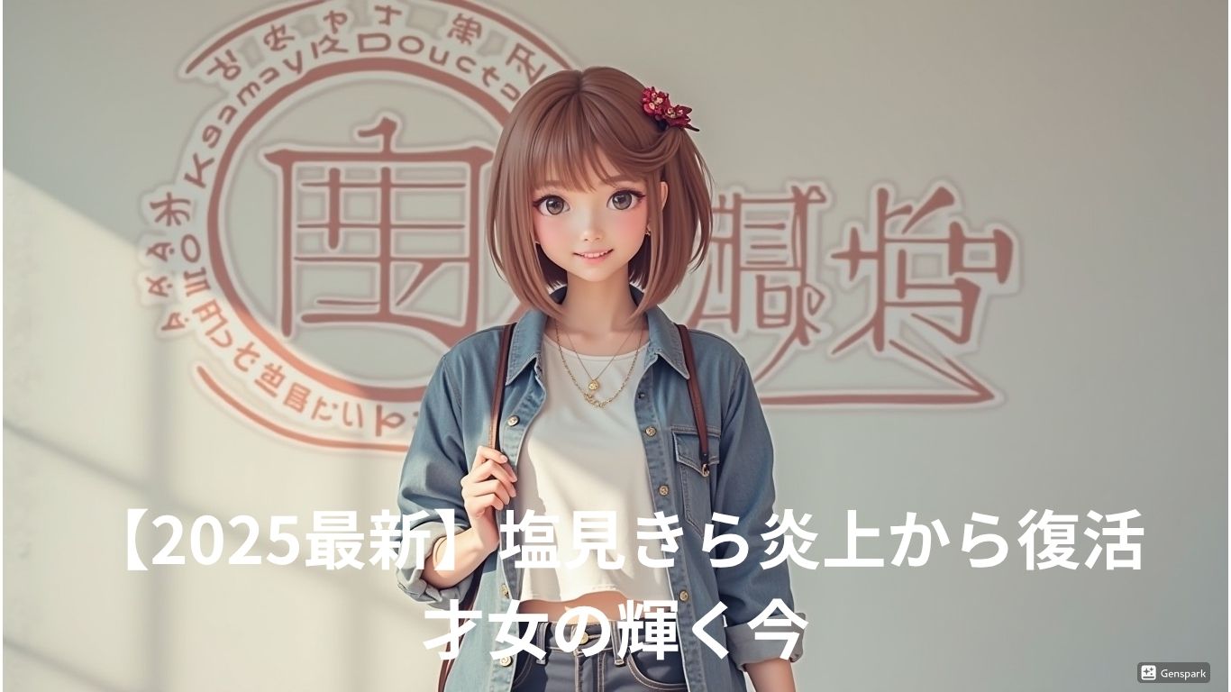 塩見きら炎上から復活