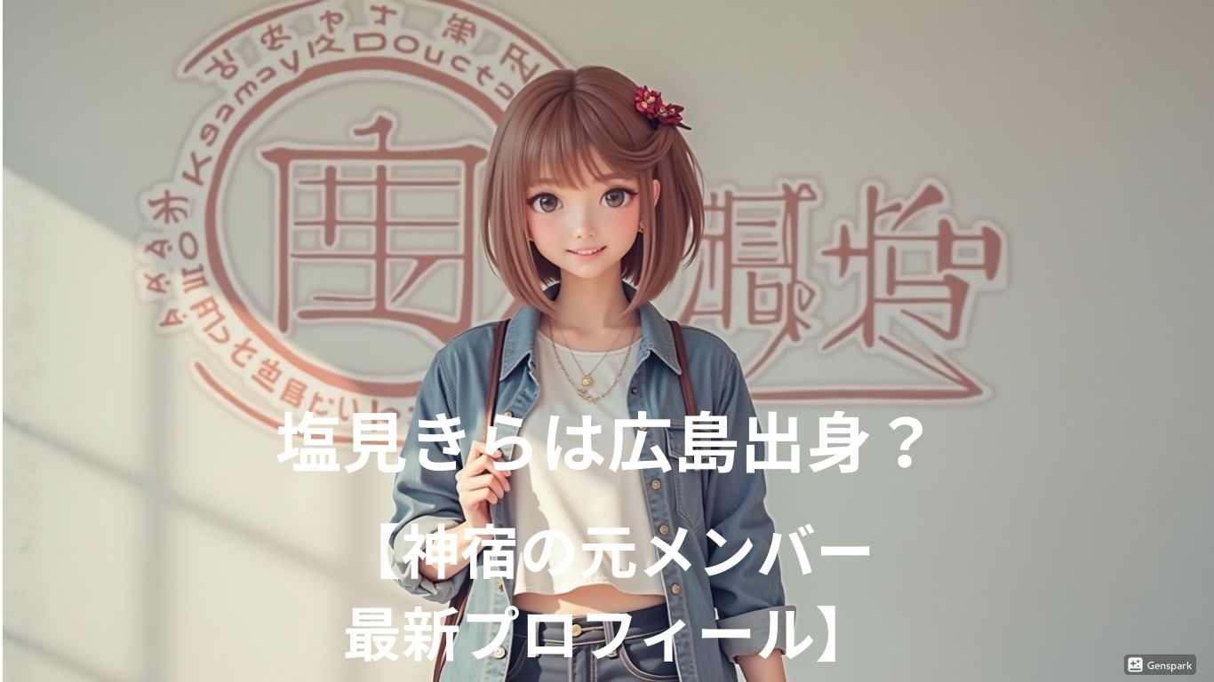 塩見きらは広島出身？