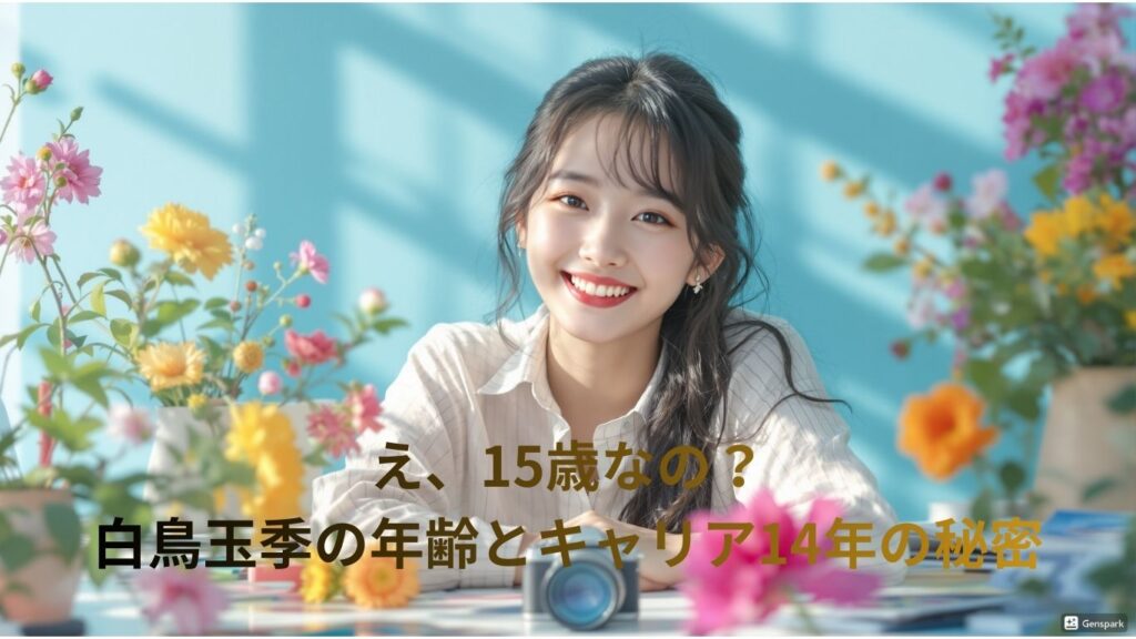 え、15歳なの？白鳥玉季の年齢