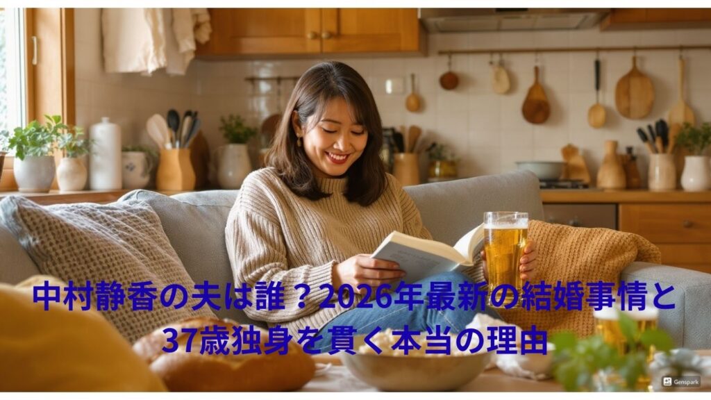 中村静香の夫は誰？