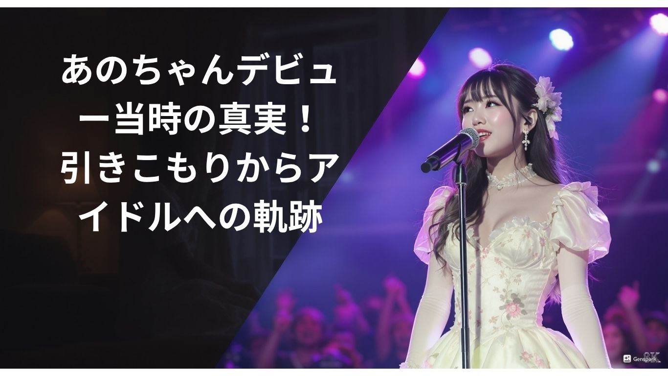あのちゃんデビュー当時の真実