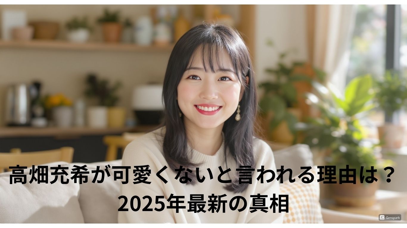 高畑充希が可愛くないと言われる理由は