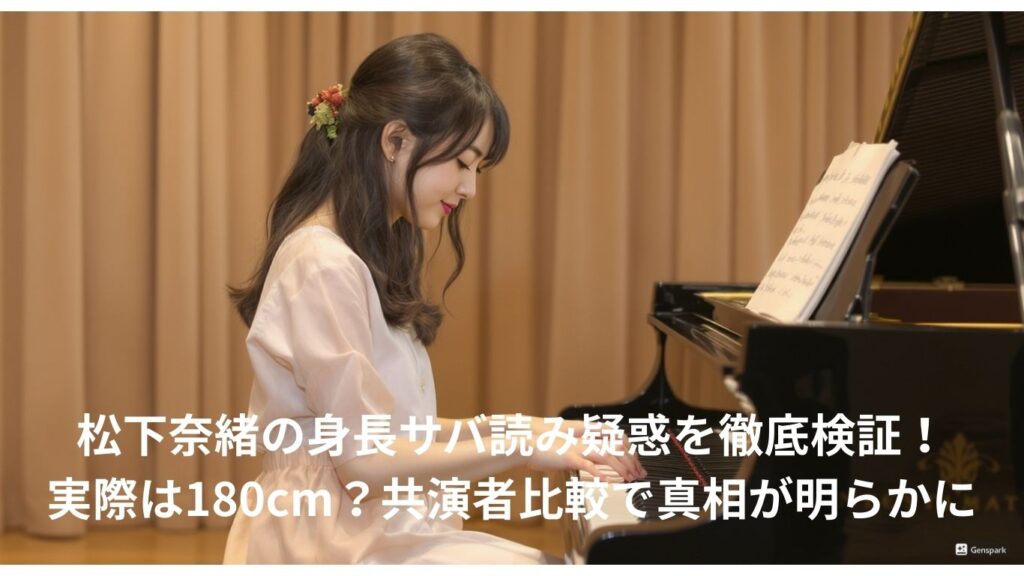 松下奈緒の身長サバ読み疑惑を徹底検証