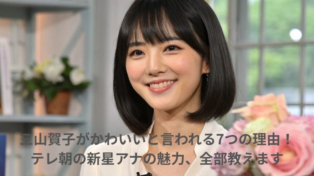 三山賀子がかわいい7つの理由