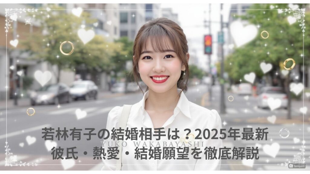 若林有子の結婚相手は？