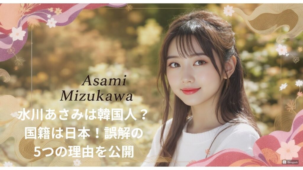 水川あさみの基本プロフィール 国籍・出身地・家族構成