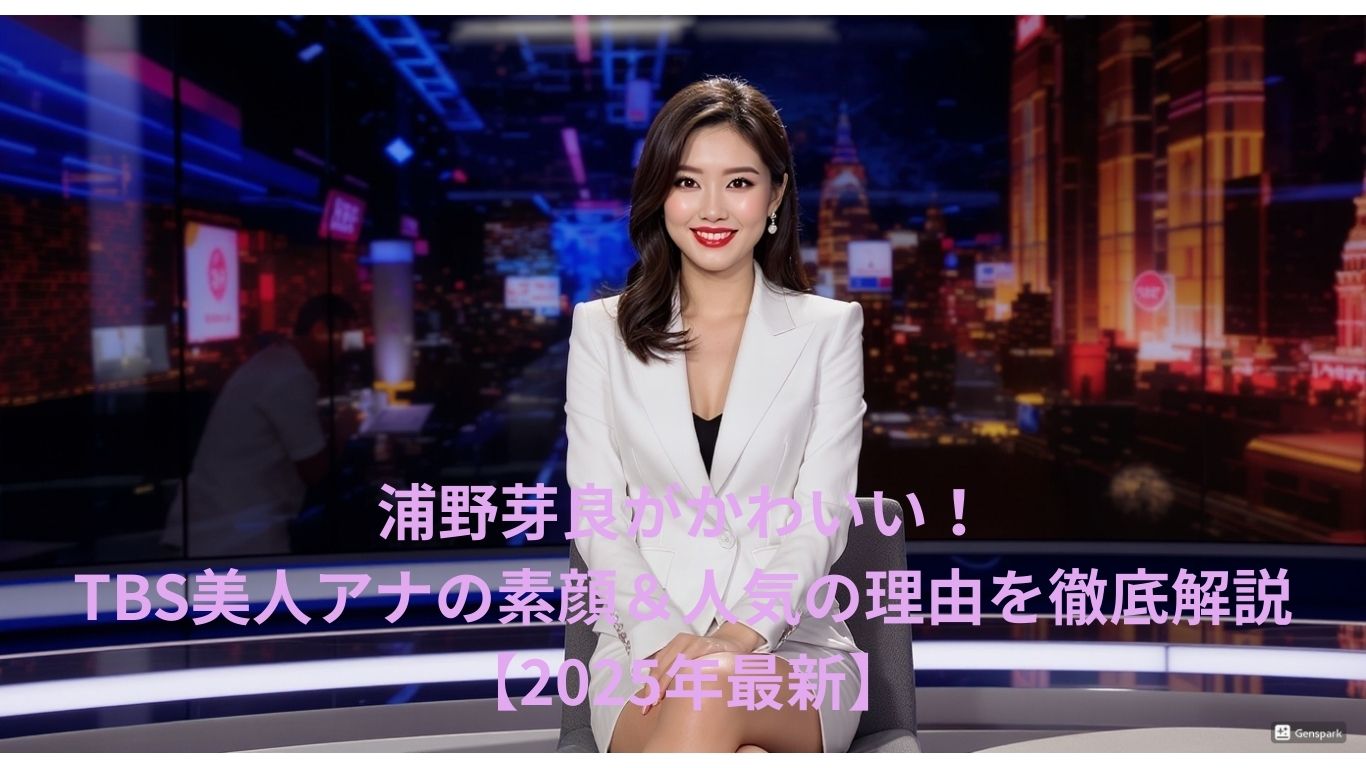 浦野芽良がかわいい理由