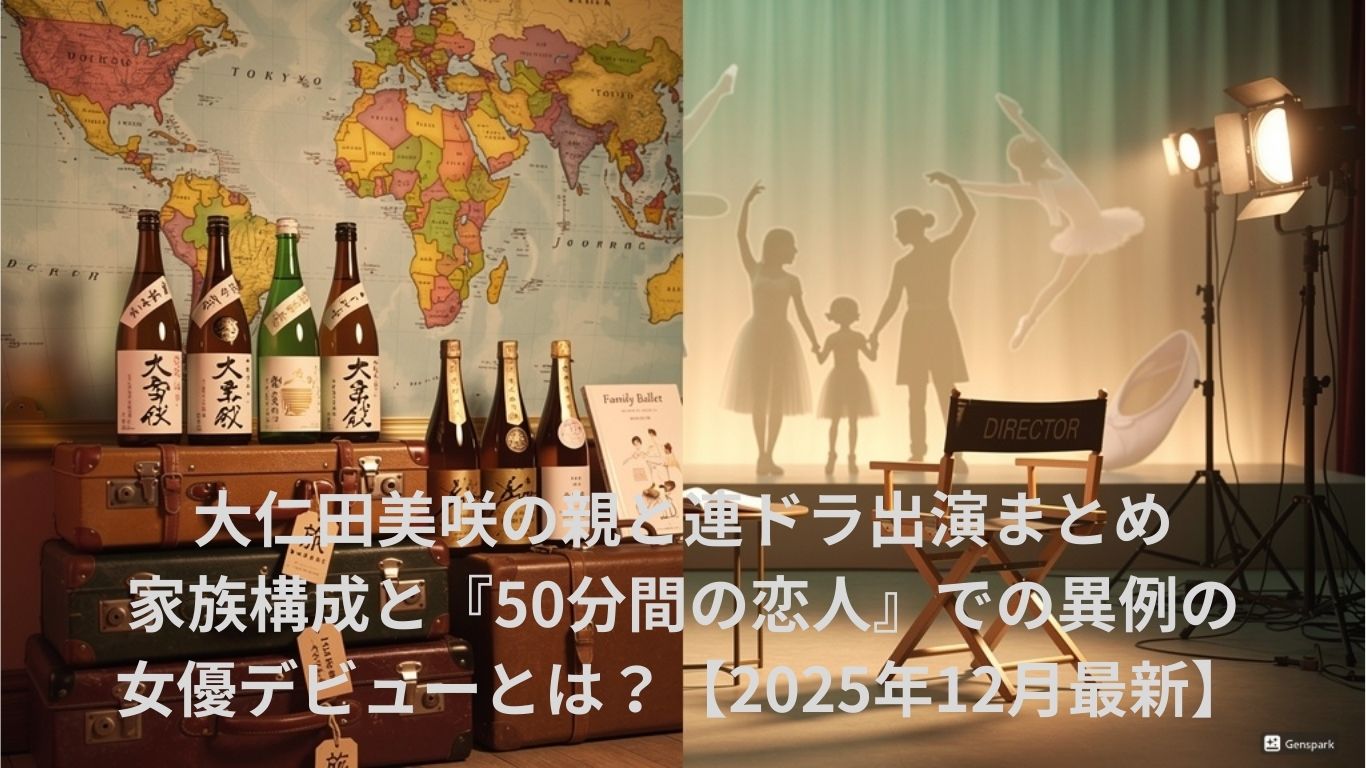 大仁田美咲の親と連ドラ出演