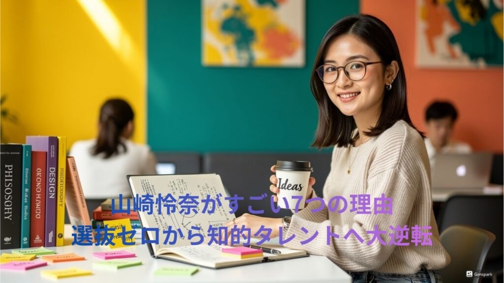 山崎怜奈がすごい7つの理由