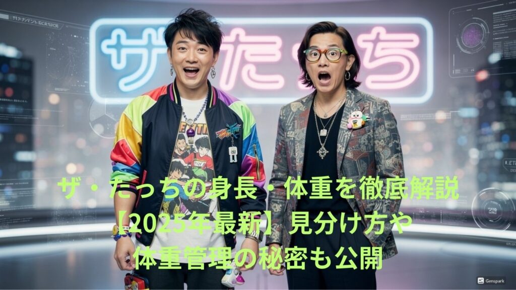 ザ・たっち身長体重