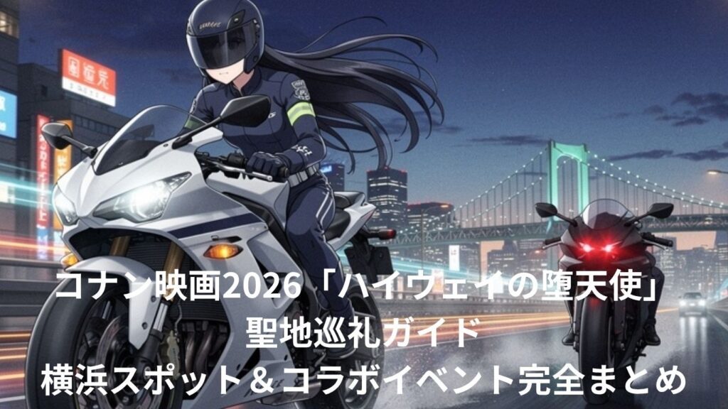 コナン映画2026「ハイウェイの堕天使」聖地巡礼ガイド