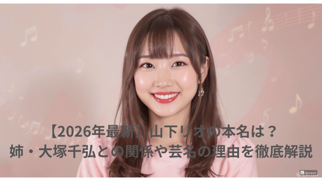 山下リオの本名は大塚美穂？