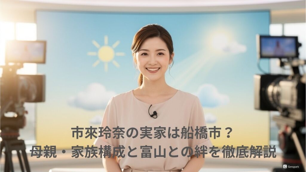 市來玲奈の実家は船橋市？