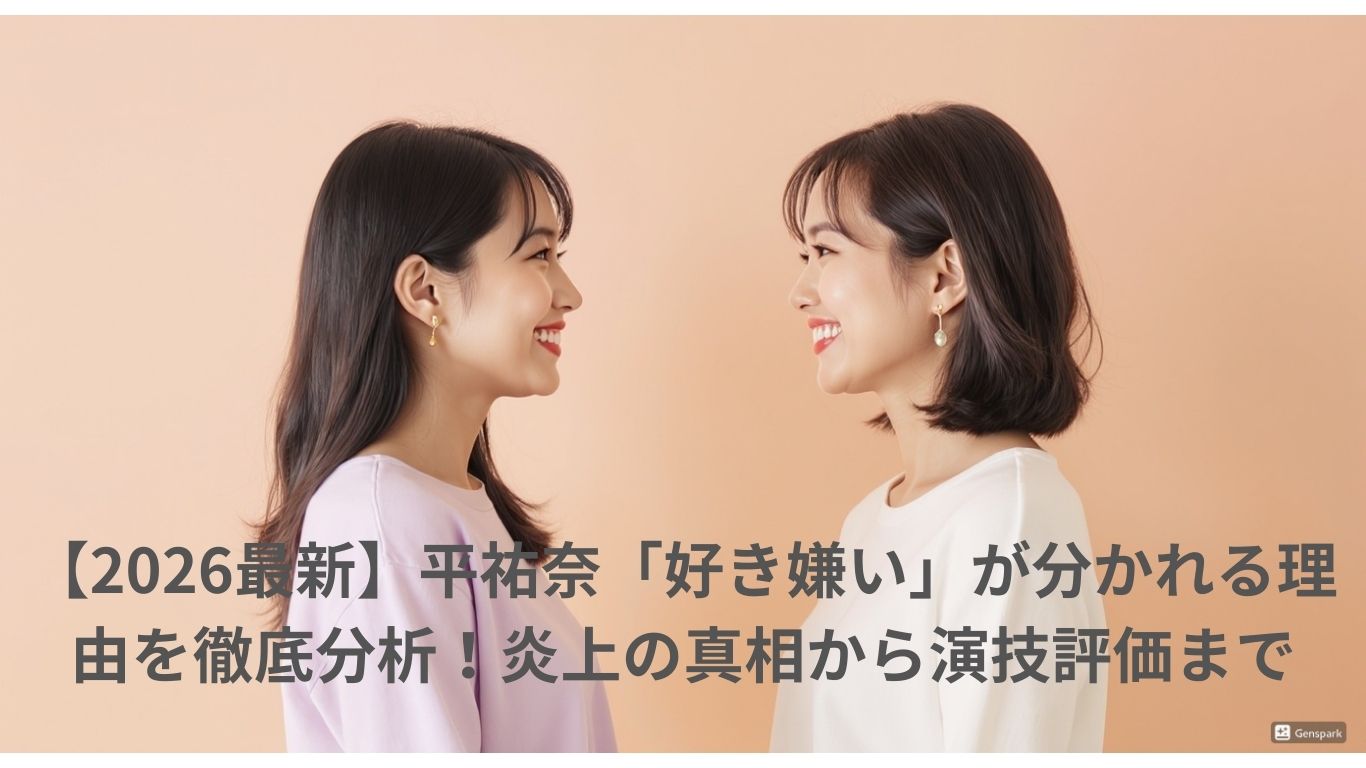 平祐奈「好き嫌い」が分かれる理由
