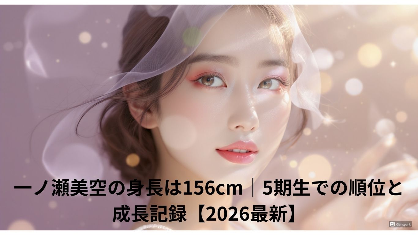 一ノ瀬美空の身長は156cm
