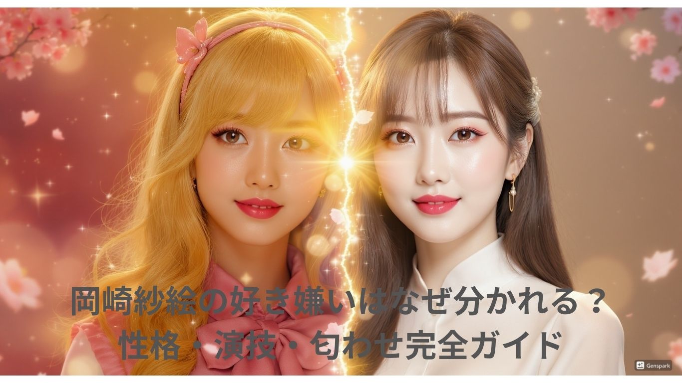 岡崎紗絵は好き？嫌い？