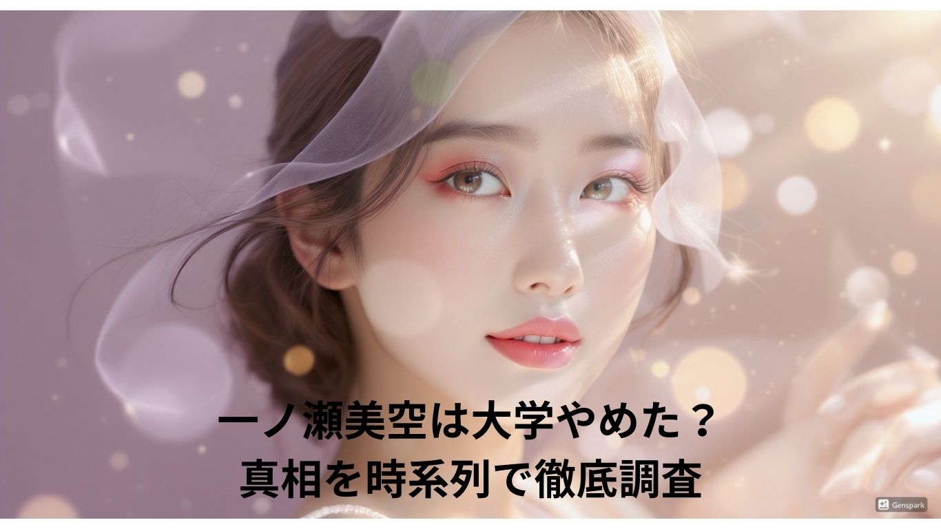 一ノ瀬美空は大学やめた？