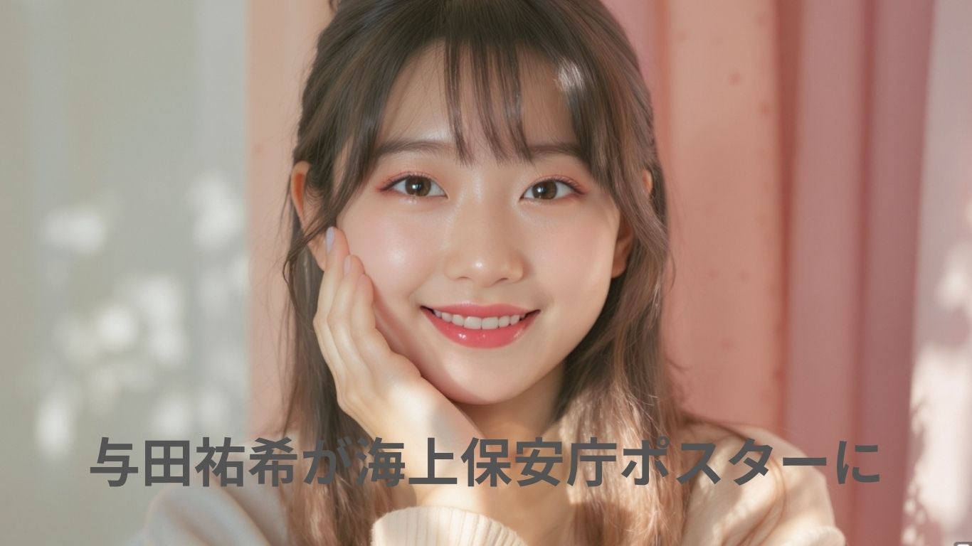 与田祐希が海上保安庁ポスターに