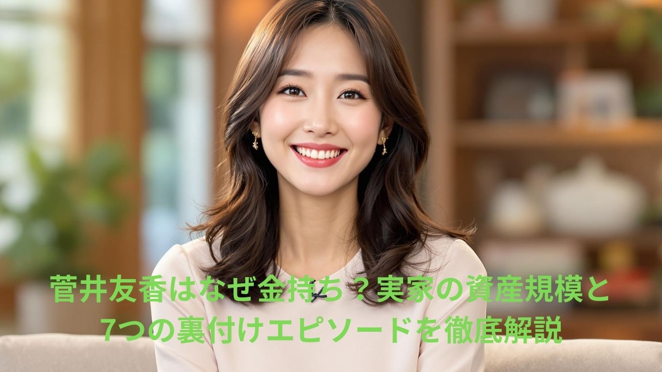 菅井友香はなぜ金持ち？