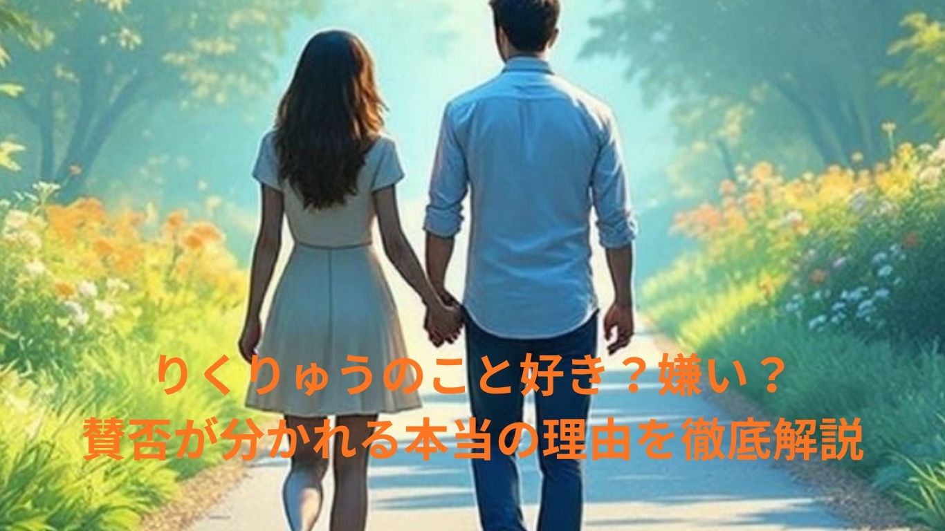 りくりゅう好き嫌い「モヤモヤの正体」