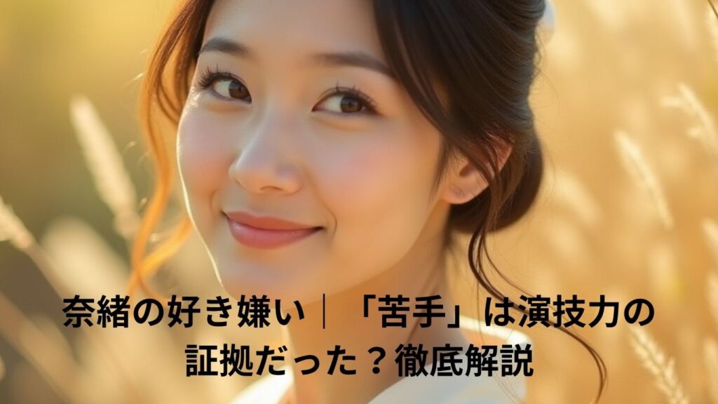 奈緒の好き嫌い