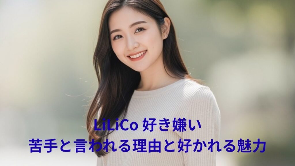 LiLiCo 好き嫌い苦手と言われる理由
